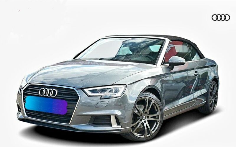 Grau Gebraucht 2016 Audi A3 Cabriolet Sport Cabrio | 14.900 € (Guter Preis) - Bild 1/4