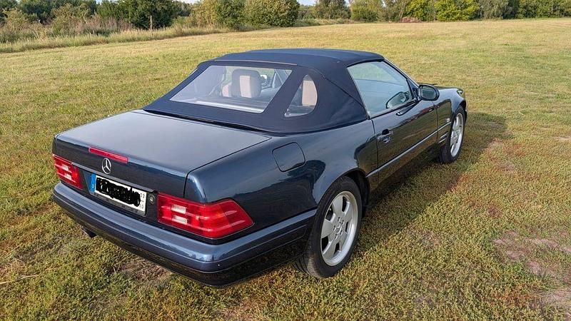Gebraucht Mercedes SL280 204 PS (150 kW) 1999 Blau Cabrio