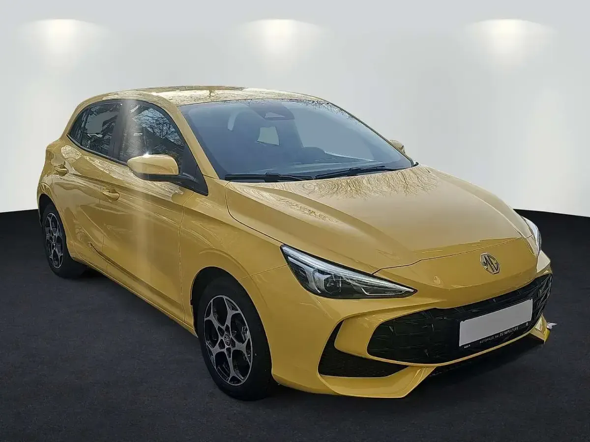 Neu MG MG3 Comfort 116 PS (85 kW) 2025 Pastel yellow Kleinwagen