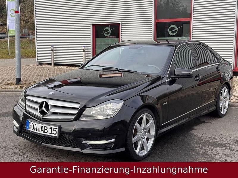 Schwarz Gebraucht 2012 Mercedes C350 AMG Limousine | 11.995 € (Fairer Preis) - Bild 1/4