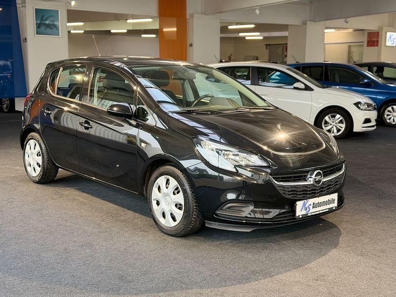 Schwarz Gebraucht 2018 Opel Corsa Limousine | 11.650 € (Etwas zu teuer) - Bild 1/4