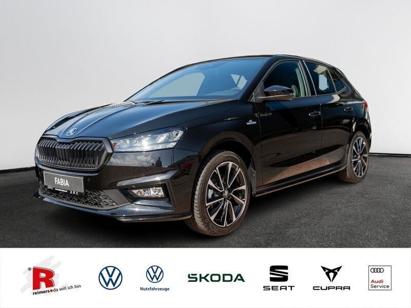 Schwarz magic perleffekt Neu 2025 Skoda Fabia Monte Carlo Limousine | 33.710 € - Bild 1/4