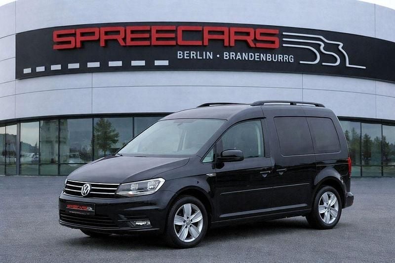 Gebraucht VW Caddy 125 PS (91 kW) 2017 Schwarz Van / Kleinbus