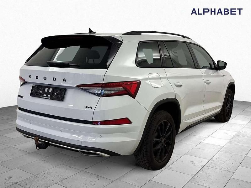 Gebraucht Skoda Kodiaq SportLine 200 PS (147 kW) 2022 Weiß SUV