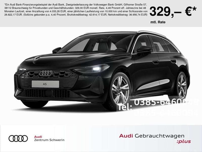 Mythosschwarz Gebraucht 2025 Audi A5 Sport Kombi | 40.990 € (Superpreis) - Bild 1/4