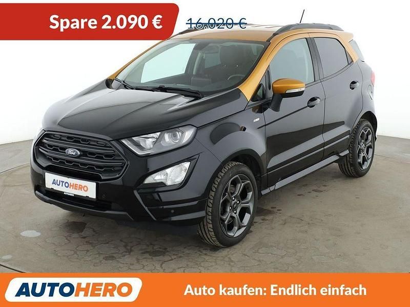 Gebraucht Ford Ecosport ST-Line 125 PS (91 kW) 2019 Schwarz SUV