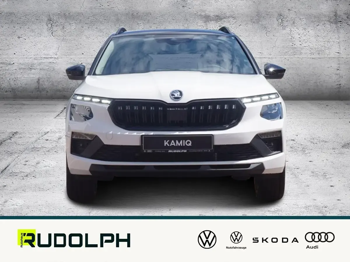 Neu Skoda Kamiq Tour 95 PS (69 kW) 2025 Weiss SUV