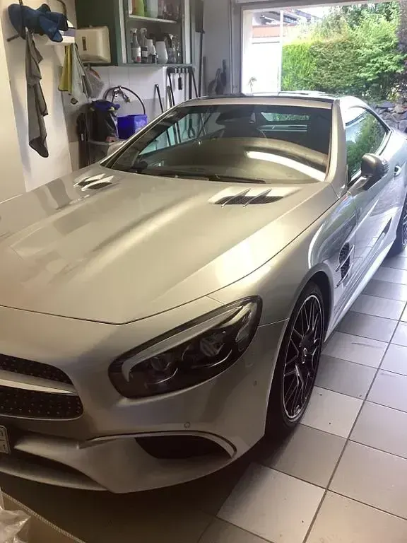 Gebraucht Mercedes SL400 367 PS (269 kW) 2018 Silber Cabrio