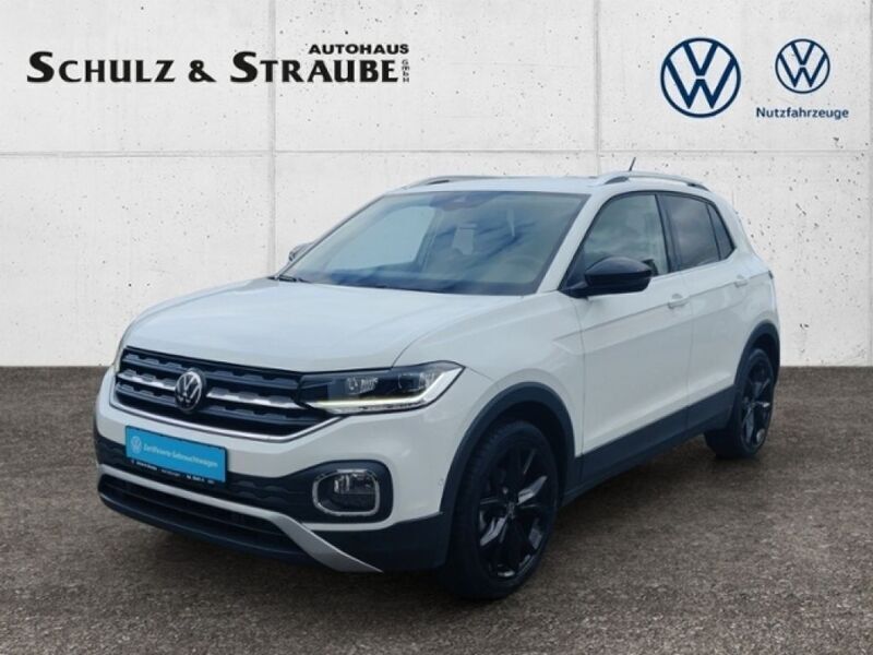 Pure white Gebraucht 2022 VW T-Cross Style SUV | 20.849 € (Guter Preis) - Bild 1/4