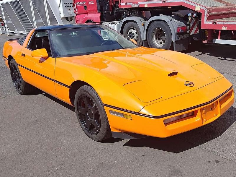 Gebraucht Chevrolet Corvette C4 241 PS (177 kW) 1984 Orange Cabrio