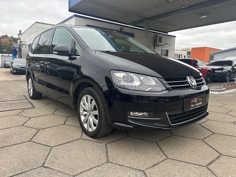 Gebraucht VW Sharan Highline 150 PS (110 kW) 2016 Schwarz Van / Kleinbus