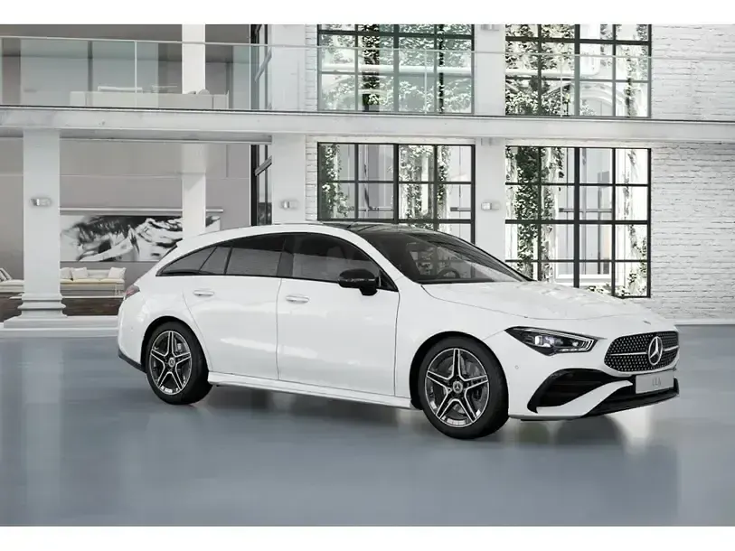 Gebraucht Mercedes CLA220 AMG 190 PS (139 kW) 2025 Unilack polarweiß Limousine