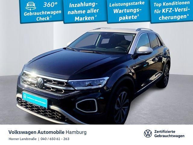 Deep black perleffekt pure whi Gebraucht 2023 VW T-Roc Style SUV | 28.890 € (Fairer Preis) - Bild 1/3