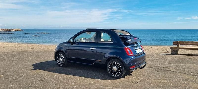 Blau Gebraucht 2018 Fiat 500C Riva Cabrio | 18.900 € - Bild 1/4