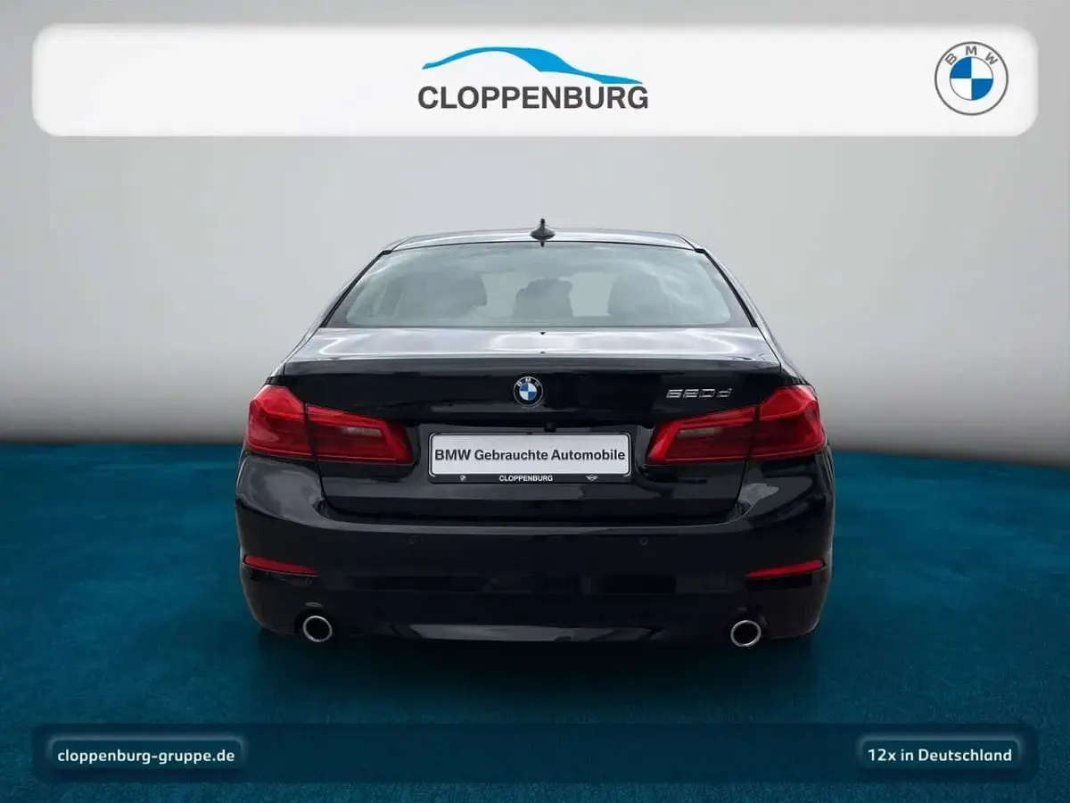 Gebraucht BMW 520 190 PS (139 kW) 2020 Saphirschwarz Limousine