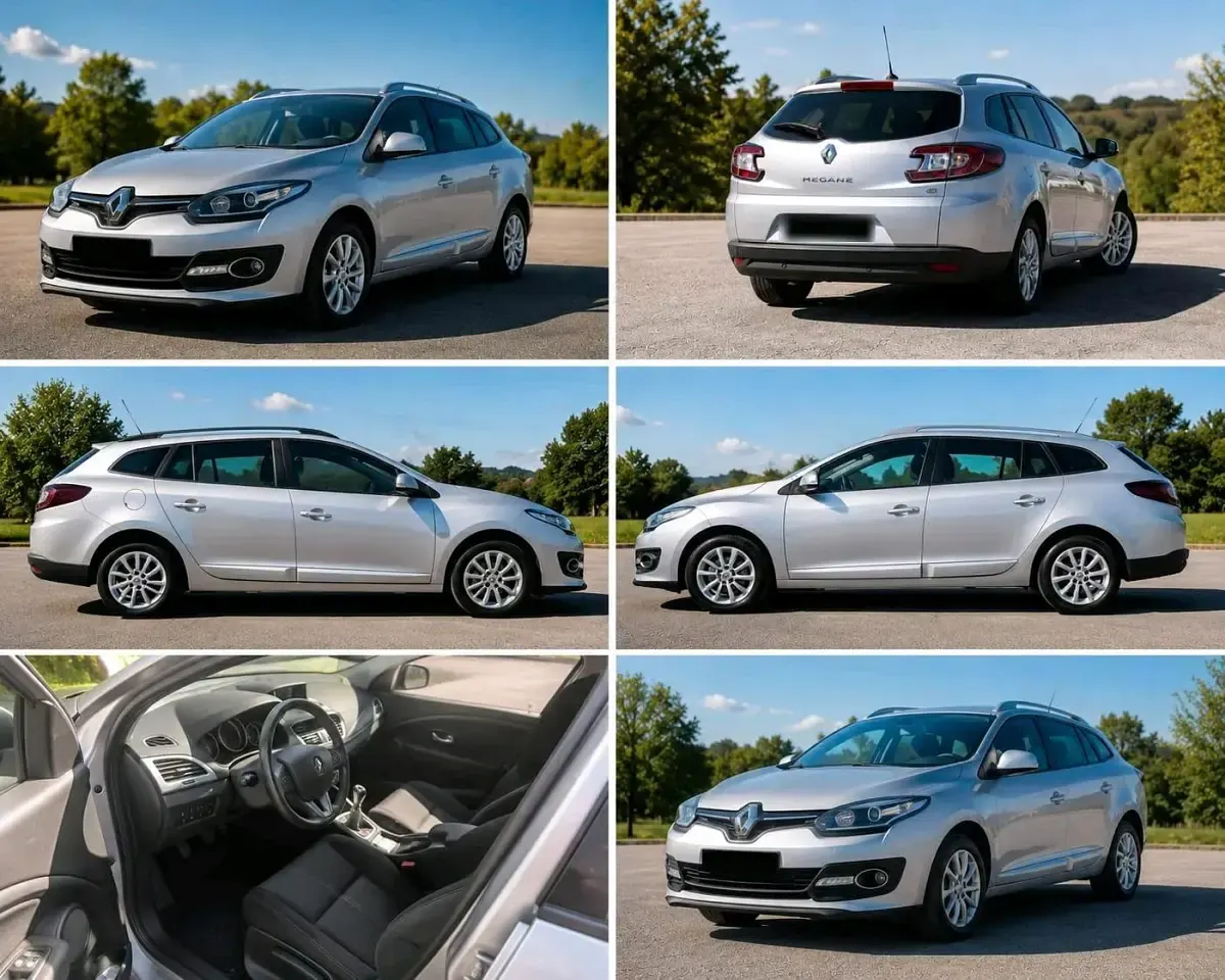 Gebraucht Renault Mégane GrandTour 95 PS (69 kW) 2014 Silber Kombi