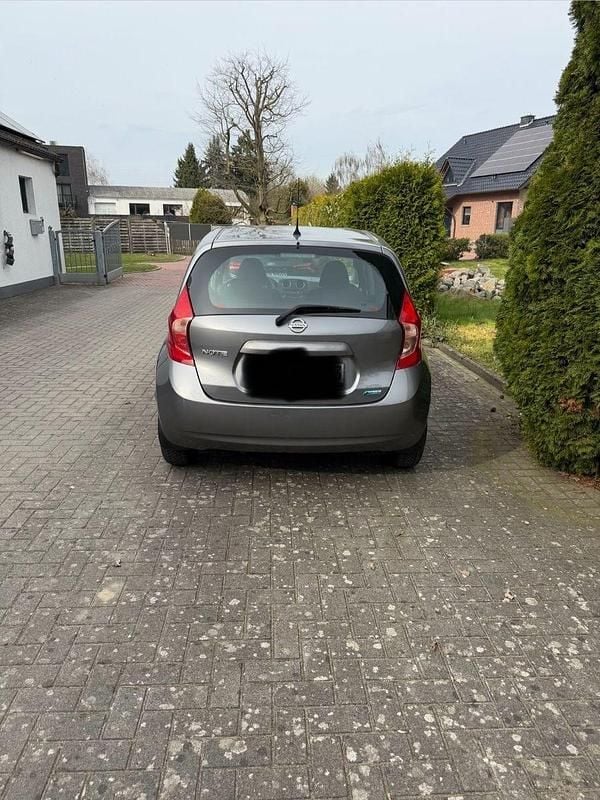 Gebraucht Nissan Note Visia 80 PS (58 kW) 2014 Grau Kleinwagen