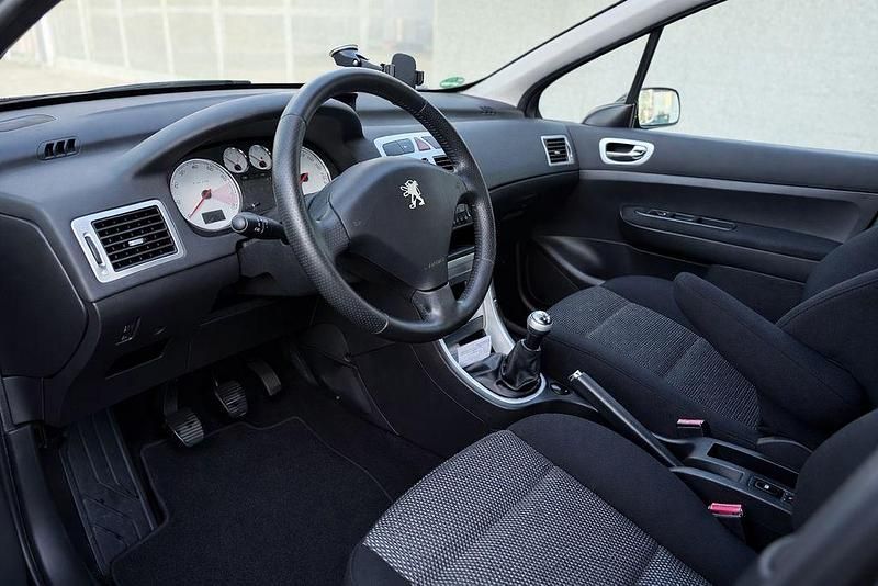 Gebraucht Peugeot 307 109 PS (80 kW) 2007 Schwarz Kombi