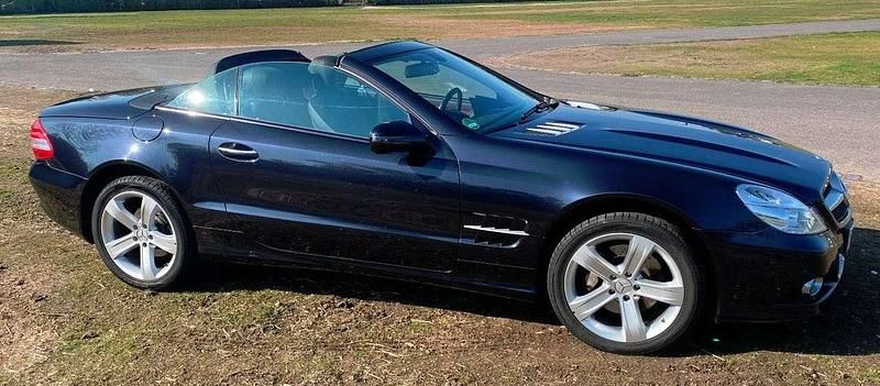 Schwarz Gebraucht 2008 Mercedes SL350 Cabrio | 33.900 € (Etwas zu teuer) - Bild 1/2