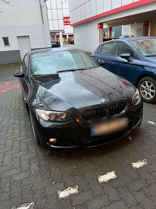 Schwarz Gebraucht 2008 BMW 325 Cabriolet Cabrio | 9.500 € (Superpreis) - Bild 1/4
