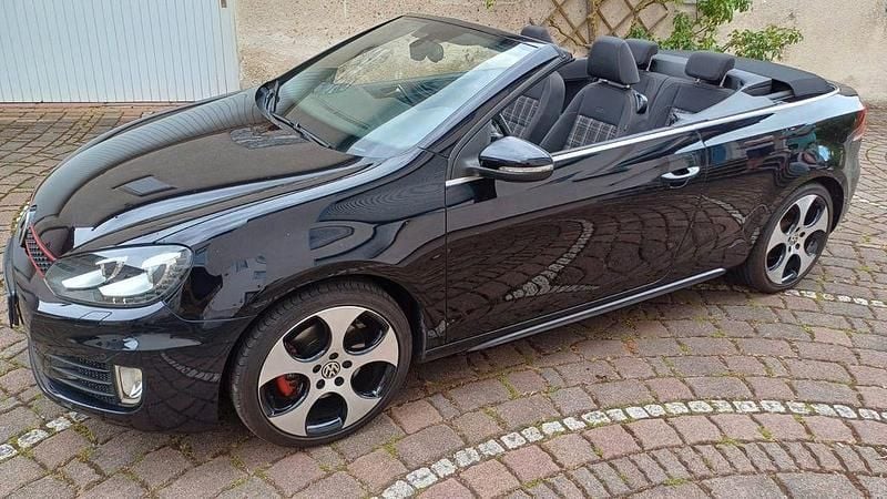 Schwarz Gebraucht 2014 VW Golf Cabriolet GTI Cabrio | 14.500 € (Fairer Preis) - Bild 1/4