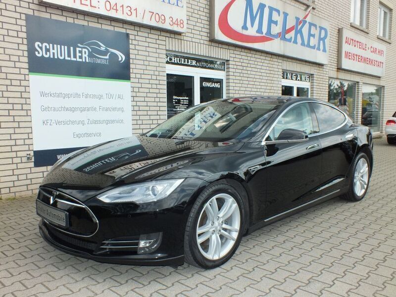 Schwarz Gebraucht 2014 Tesla Model S Limousine | 22.290 € (Fairer Preis) - Bild 1/4