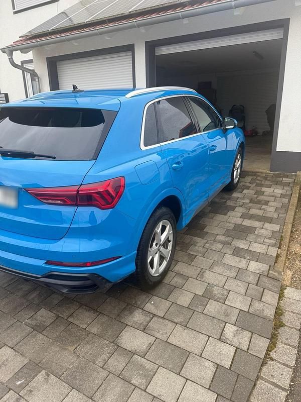 Gebraucht Audi Q3 S-Line 2018 Blau SUV
