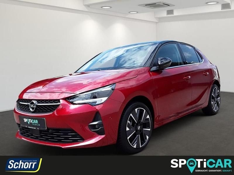 Gebraucht Opel Corsa-e Ultimate 100 kW (136 PS) 2021 Chili rot (metallic) Kleinwagen