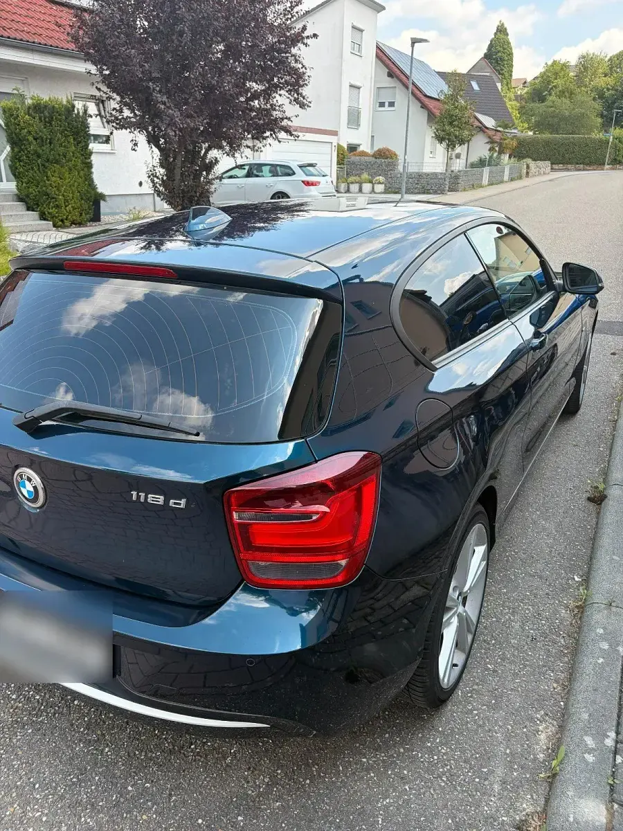 Gebraucht BMW 118 Coupé M Sport 143 PS (105 kW) 2012 Blau Coupé