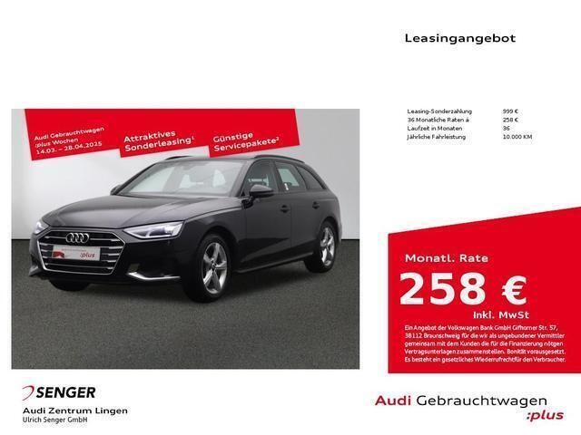 Mythosschwarz metallic Gebraucht 2024 Audi A4 Advanced Plus Kombi | 32.880 € (Fairer Preis) - Bild 1/4