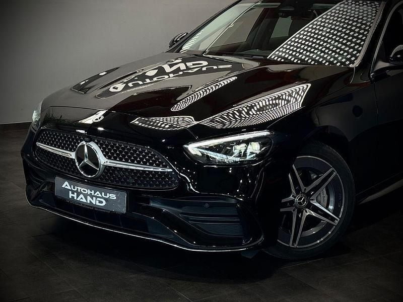 Gebraucht Mercedes C180 AMG line 170 PS (125 kW) 2022 Schwarz Limousine