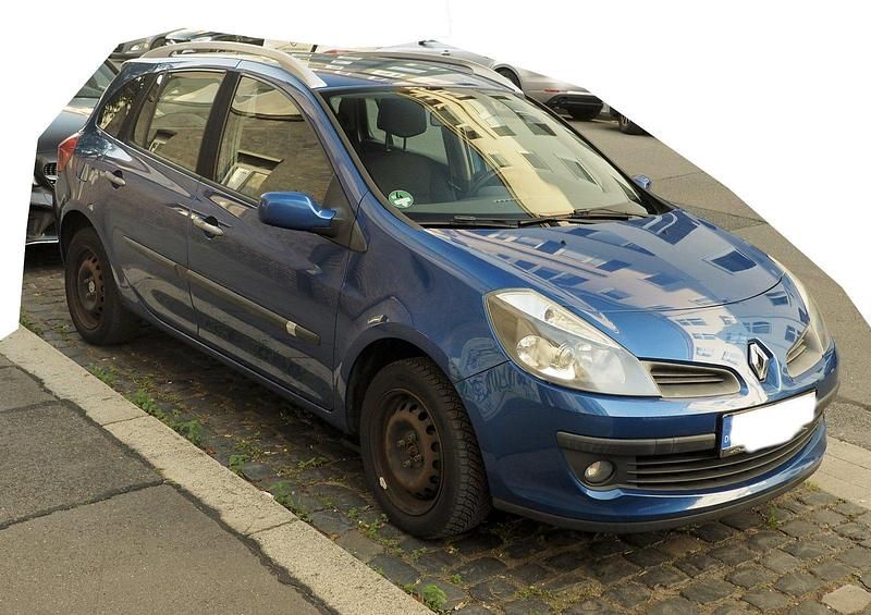 Blau Gebraucht 2008 Renault Clio GrandTour Dynamique Kombi | 2.500 € (Fairer Preis) - Bild 1/4