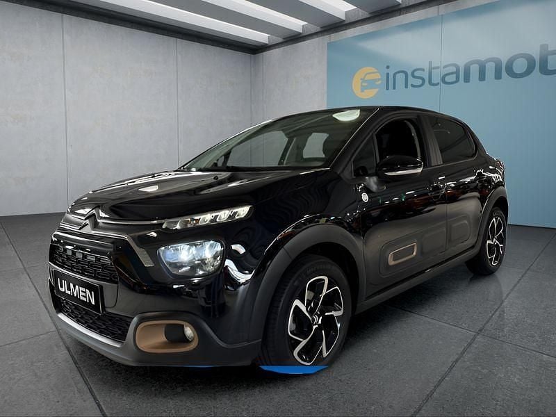 Schwarz Gebraucht 2023 Citroën C3 PureTech Kleinwagen | 13.949 € (Fairer Preis) - Bild 1/4