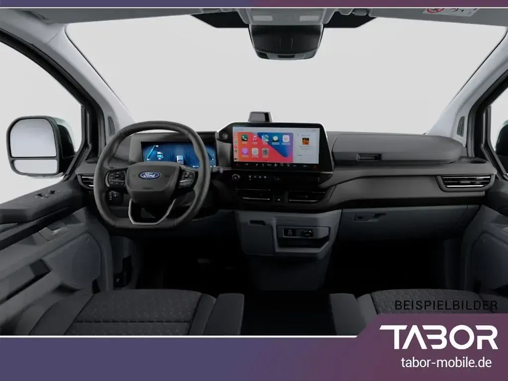 Nowe Ford E-Transit 160 kW (218 KM) 2026 Biały Van