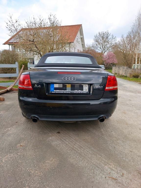 Gebraucht Audi Cabriolet S-Line 200 PS (147 kW) 2008 Schwarz Cabrio