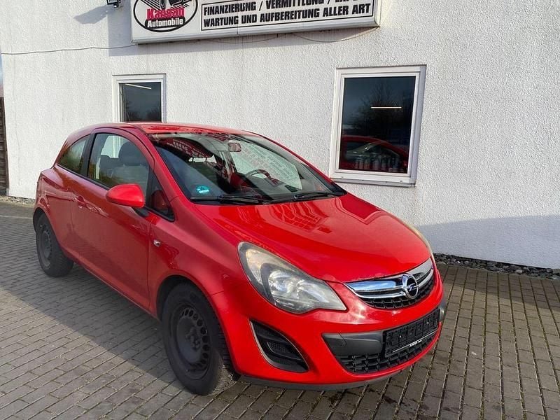 Rot Gebraucht 2013 Opel Corsa Edition Kleinwagen | 1.650 € (Superpreis) - Bild 1/4