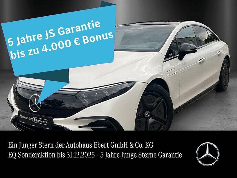 Weiß Gebraucht 2023 Mercedes EQS450+ AMG Limousine | 72.770 € (Fairer Preis) - Bild 1/4