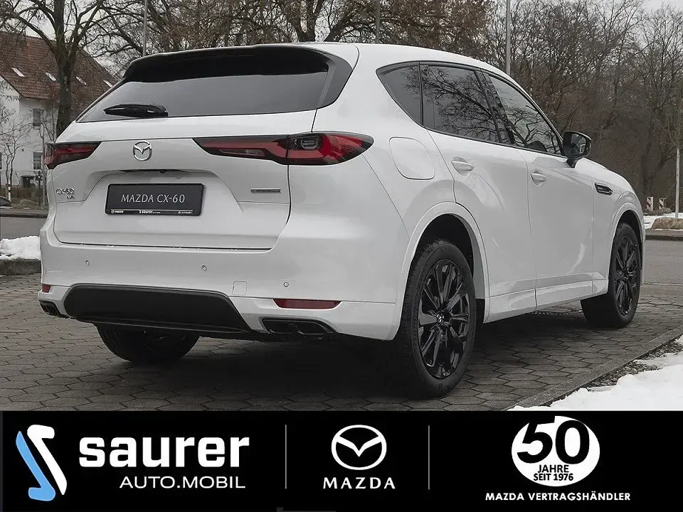 Neu Mazda CX-60 Homura-Line 328 PS (241 kW) 2025 Weiß SUV