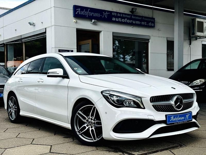Weiß Gebraucht 2018 Mercedes CLA200 Shooting Brake AMG Kombi | 19.290 € (Fairer Preis) - Bild 1/4