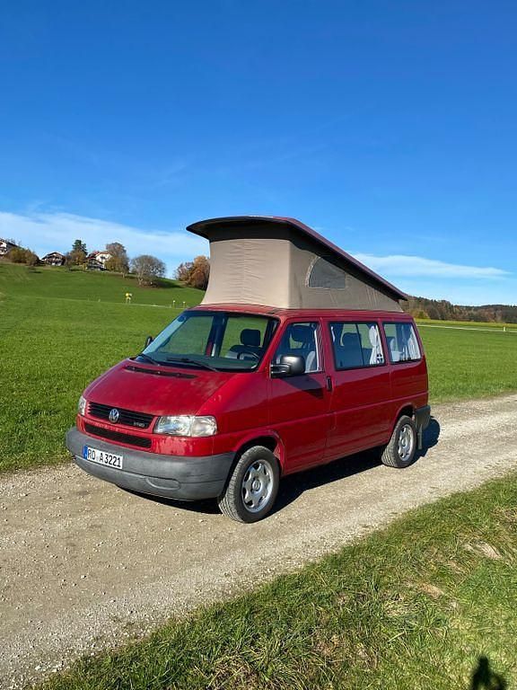 Rot Gebraucht 1998 VW T4 Van | 11.900 € (Teuer) - Bild 1/4