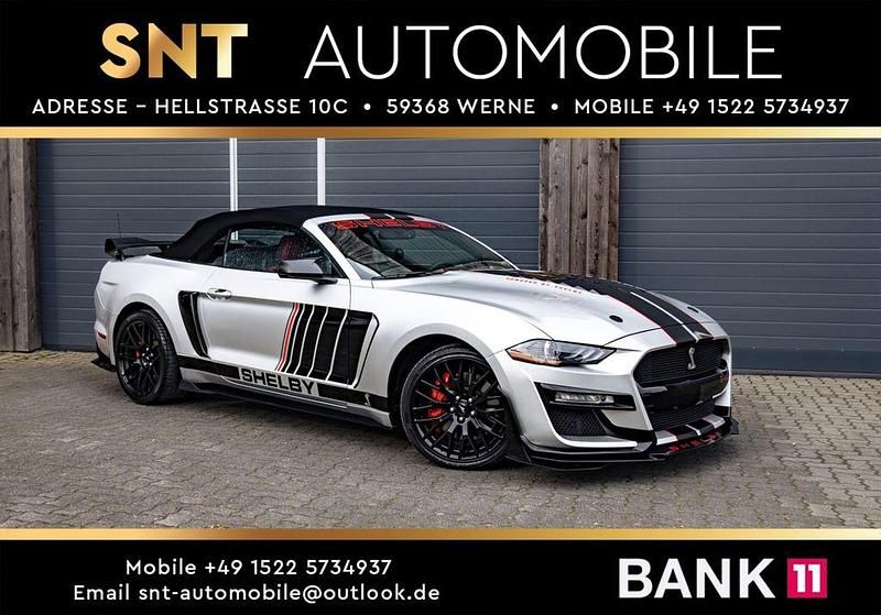 Gebraucht Ford Mustang GT 449 PS (330 kW) 2018 Silber Cabrio