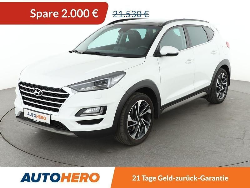 Weiß Gebraucht 2020 Hyundai Tucson SUV | 19.530 € (Fairer Preis) - Bild 1/3