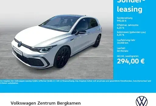 Gebraucht VW Golf VIII GTI 265 PS (194 kW) 2024 Weiß Limousine