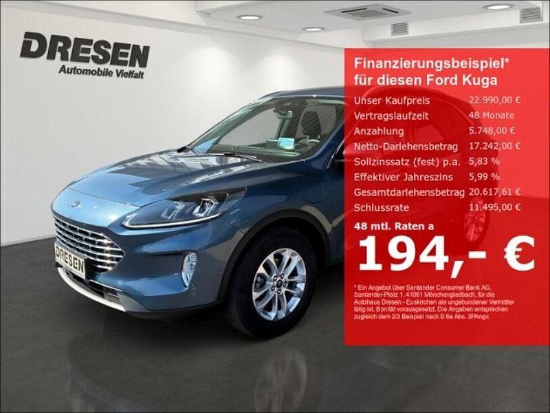 Gebraucht Ford Kuga Titanium 224 PS (164 kW) 2022 Blau SUV