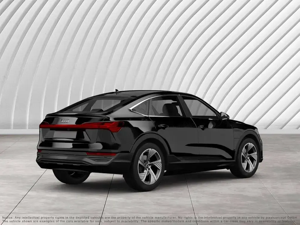 Gebraucht Audi Q8 Sportback e-tron S-Line 300 kW (408 PS) 2023 Schwarz SUV