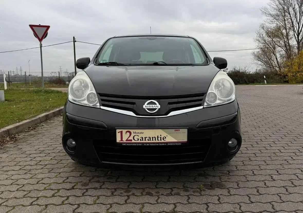 Gebraucht Nissan Note I-Way 110 PS (80 kW) 2010 Schwarz Kleinwagen