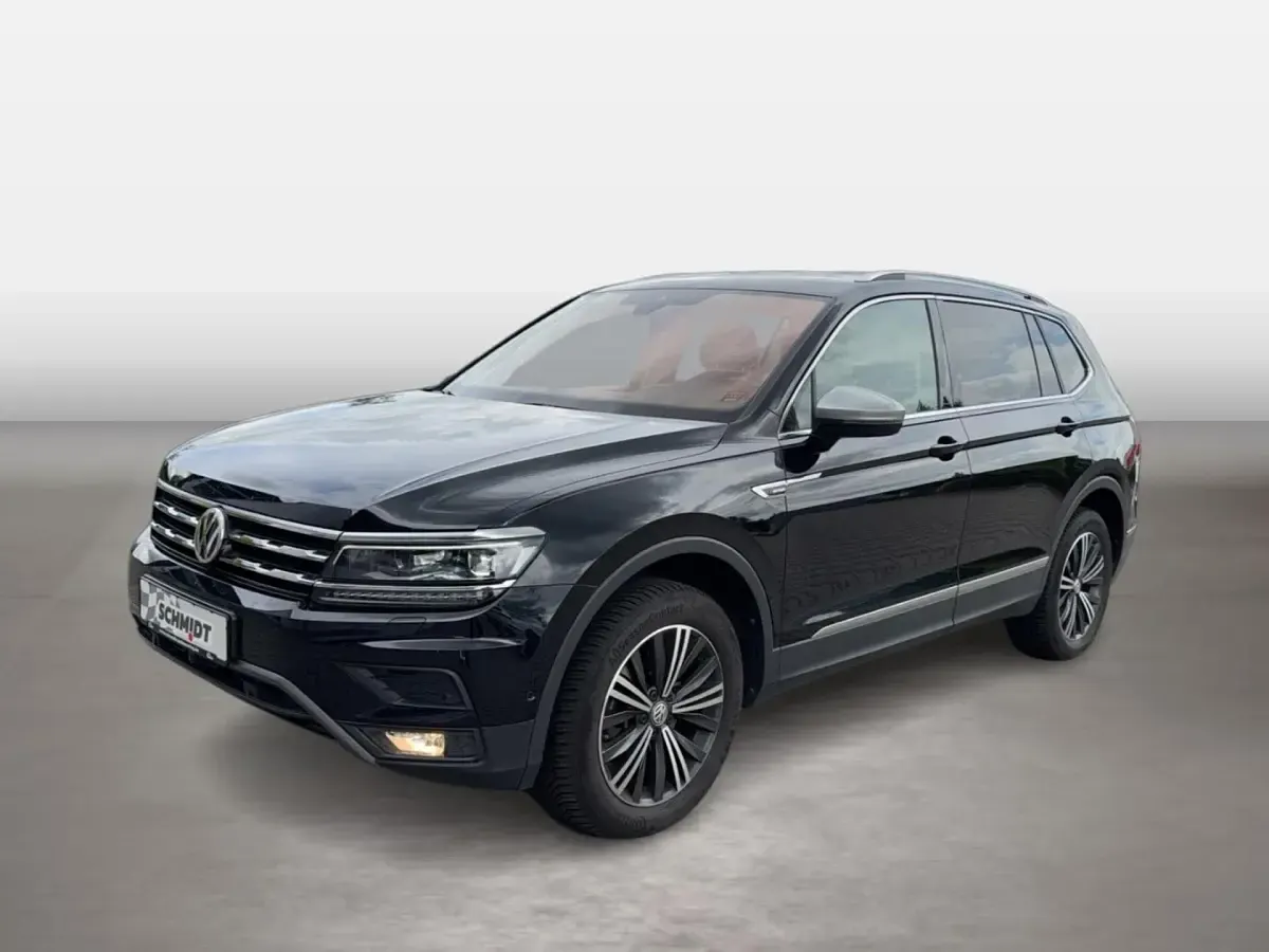 Gebraucht VW Tiguan Allspace Highline 150 PS (110 kW) 2021 Schwarz SUV