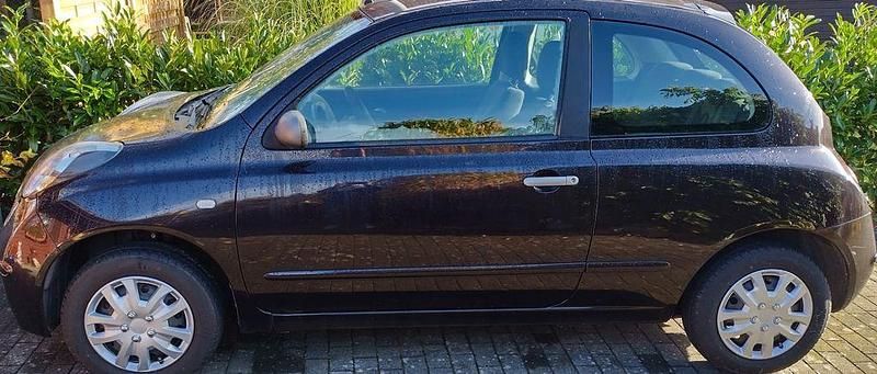 Schwarz Gebraucht 2008 Nissan Micra Limousine | 2.199 € (Fairer Preis) - Bild 1/4