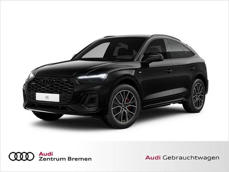 Schwarz Gebraucht 2024 Audi Q5 Sportback S-Line SUV | 52.940 € (Teuer) - Bild 1/4