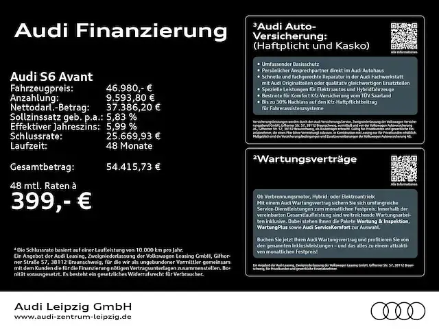 Gebraucht Audi S6 Sport 344 PS (253 kW) 2023 Schwarz Kombi